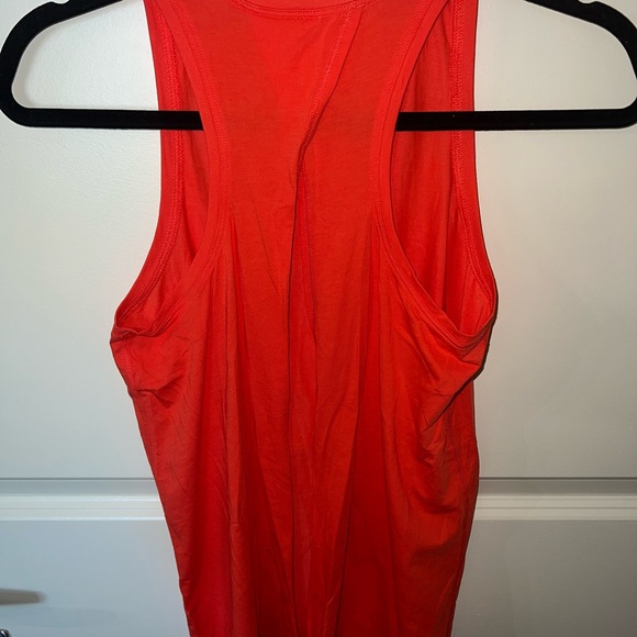 Lululemon size 6 orange swifty tank - Picture 2 of 4
